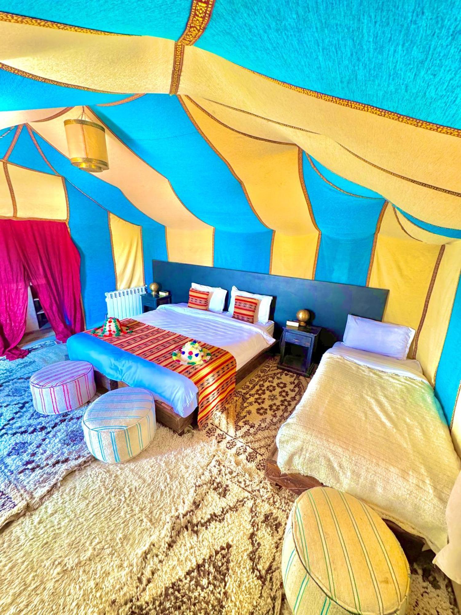 Sahara Vibes Luxury Camp Villa Мерцуга Стая снимка